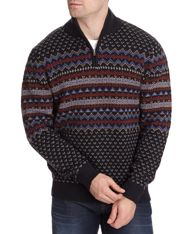 Chevron Fairisle Jumper